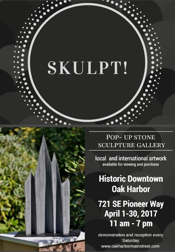 Skulpt! Pop Up Stone Sculpture Gallery