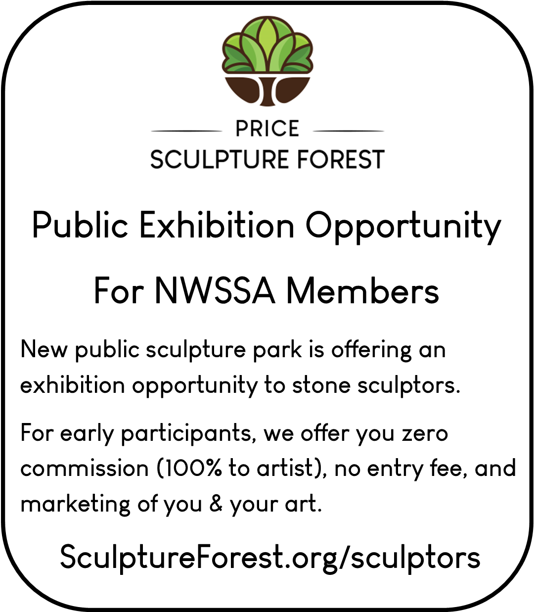 2020 07 22 NWSSA Sculpture Northwest ad color
