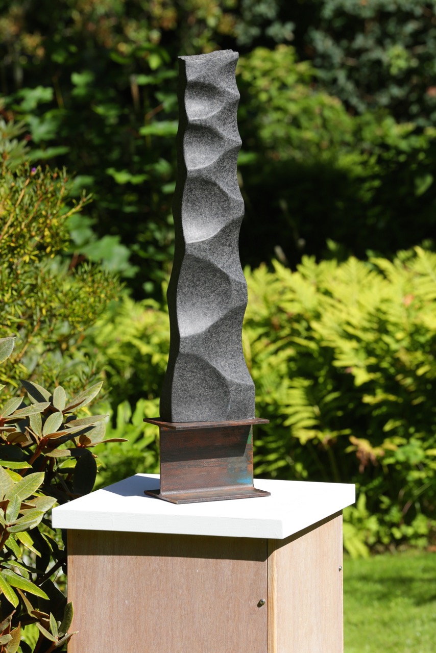 Windscape II, basalt by Sue Taves