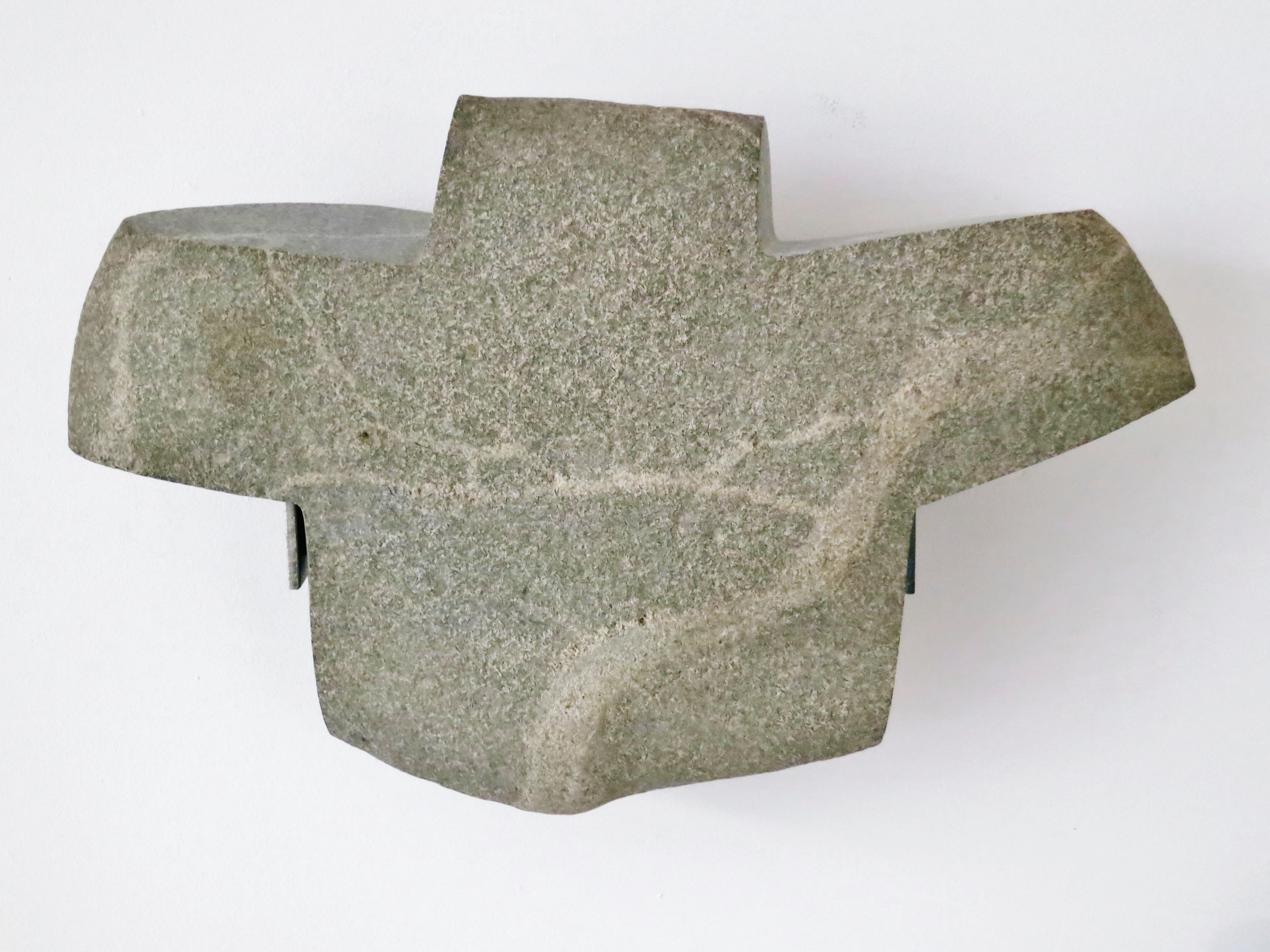 Chest Pieces (Detail). River Stone. 6 ½” H x 2 ¾” D x 9 “ W, Bob Leverich