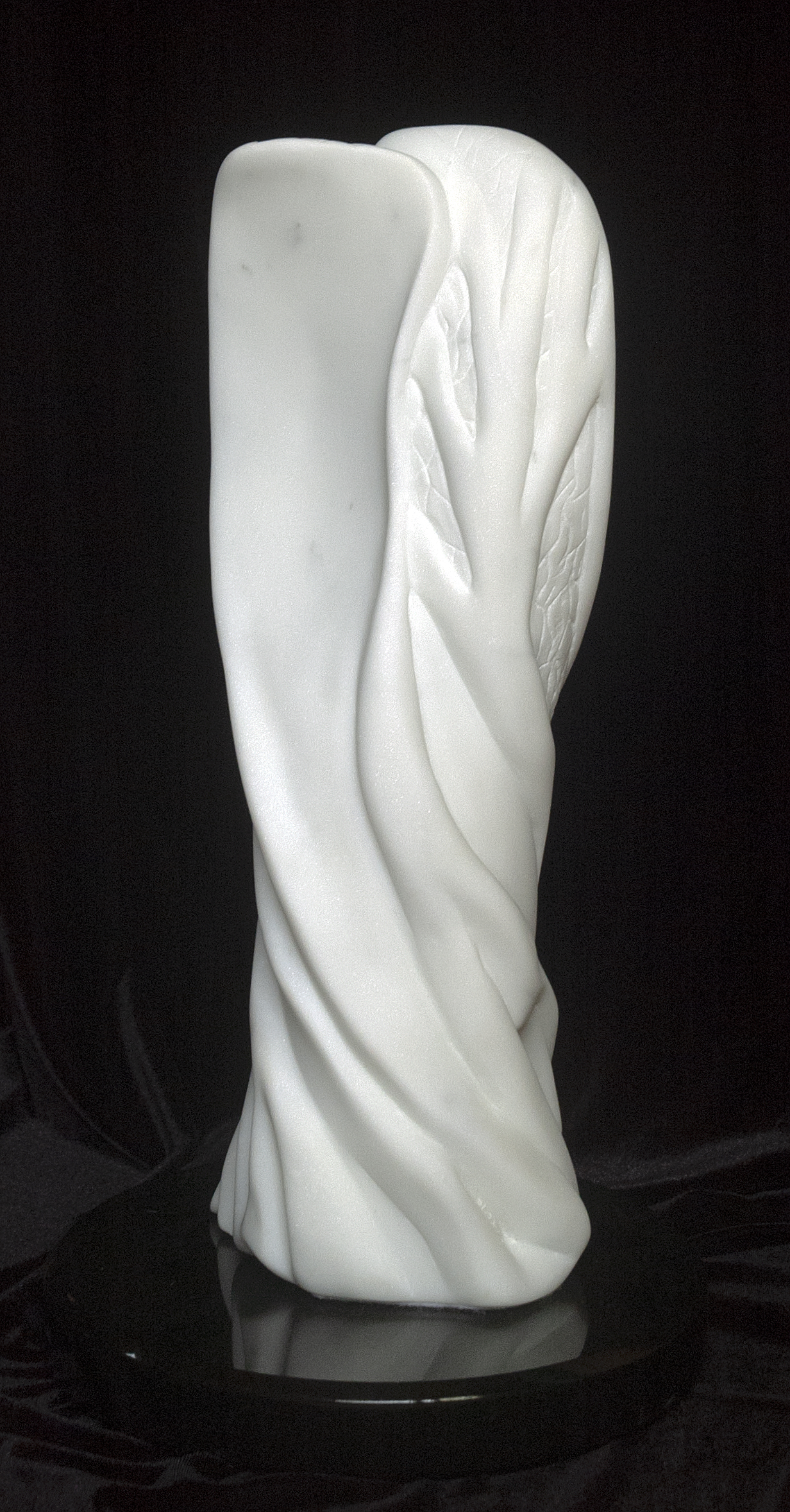 Transfiguration 2012 Carrara Marble and Black Onyx 18.5in tall 2nd
