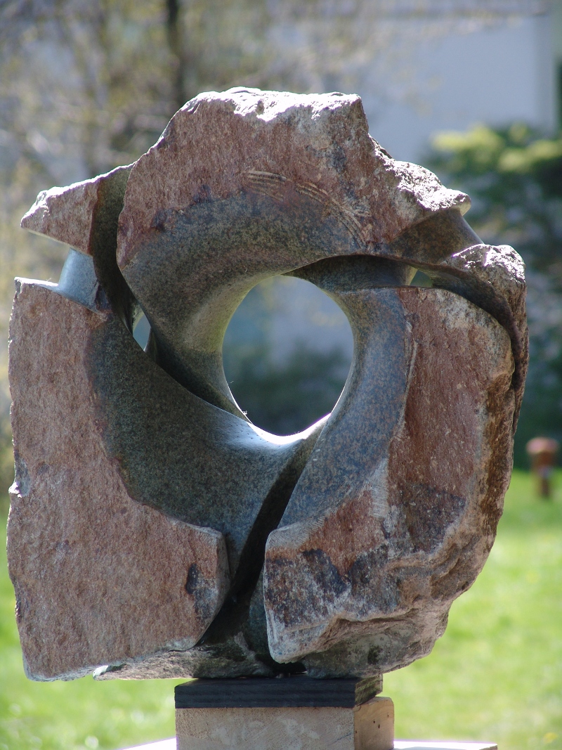 ‘540º Split Torus, The Breakthrough’, African Serpentine, 60 Cm X 50 Cm X 38 Cm, 2009