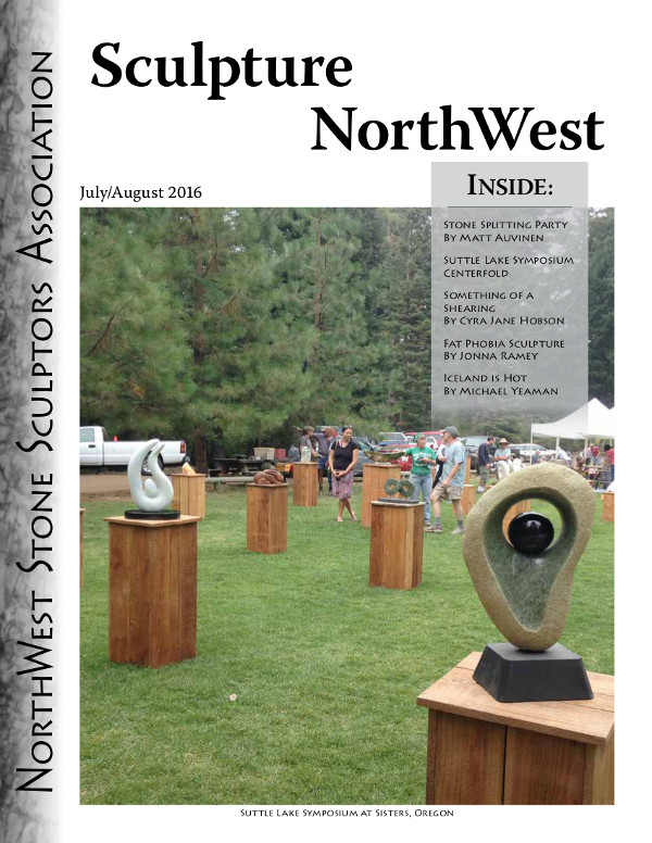 2016 Sculpture Northwest Journal July Aug Cover