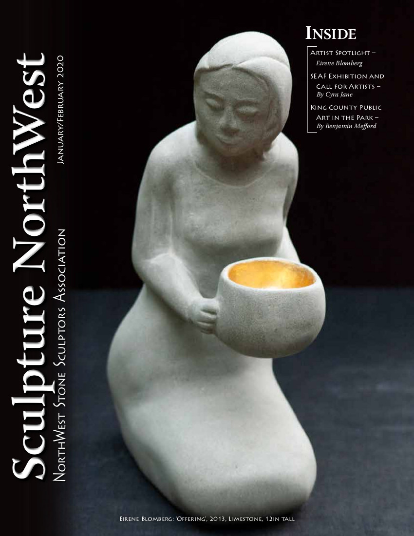 January February Sculpture Northwest Journal Cover